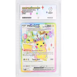 Pikachu EX 219/191 - Ultra Rare - Surging Sparks - Pokemon TCG card - ACE Mint 9 - Image 1