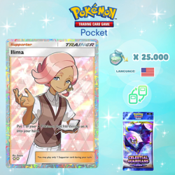 Pokemon TCG Pocket - Ilima Full Art Card (English) - Image 1