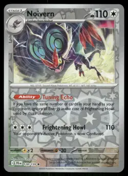 Noivern 128/159 Reverse Holo Journey Together Pokemon TCG trading card - Image 1