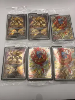Pokemon Card Lot of 6 Alakazam, Riolu Holo Stage 2 Basic MEP 2025 Promo - Image 1