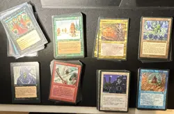 Magic: The Gathering Ice Age 115 Card Lot Vintage 1995 English Mixed - Image 1