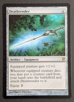 MTG Card - 1x Deathrender - Conspiracy - NM - Rare - Magic The Gathering 197/210 - Image 1
