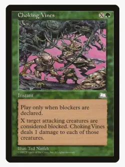 Choking Vines | Weatherlight WTH | MTG Premodern | Anti-Token Fog Trick | MP - Image 1