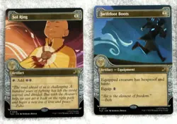 Avatar MTG lot, Fire Lord Azula Borderless, Worldly Tutor, Walls of Ba Sing Se + - Image 4