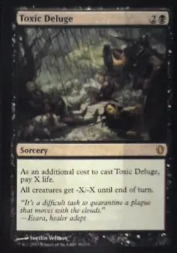 Toxic Deluge - Commander 2013: #96, Magic: The Gathering Lp C287 - Image 1