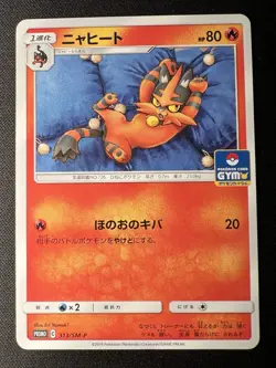 Torracat 313/SM-P LP - 2019 Japanese Pokemon Card - Pokemon Card Gym Promo - Image 1