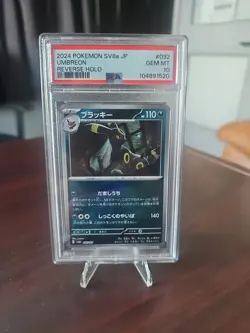 Pokemon TCG SV8a JP Umbreon Reverse Holo PSA 10 - Image 1