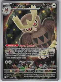 Noctowl - (Pokemon Center Exclusive) Promo SV: Scarlet & Violet Promo Cards 141 - Image 1