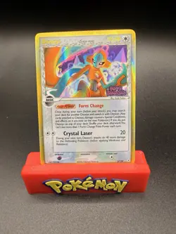 Pokemon TCG Deoxys (Delta Species) 5/110 Reverse Holo Stamped EX HP/MP - Image 1