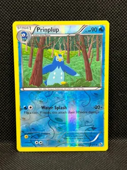 Pokemon Tcg Prinplup 34/113 Reverse Holo BW Legendary Treasures - Image 1