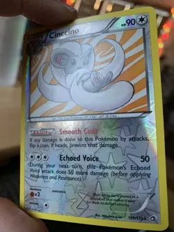 Pokemon TCG Cinccino Legendary Treasures 105/113 Reverse Holo Holo Rare - Image 4