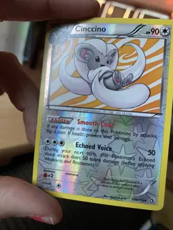 Pokemon TCG Cinccino Legendary Treasures 105/113 Reverse Holo Holo Rare - Image 5