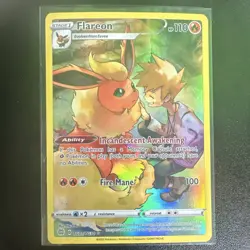 Pokemon Full Art Foil Flareon Eevee Vaporeon Jolteon Card Lot 4 Cards - Image 3