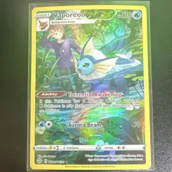 Pokemon Full Art Foil Flareon Eevee Vaporeon Jolteon Card Lot 4 Cards - Image 5