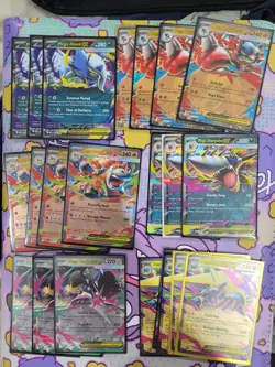 HUGE MEGA POKEMON LOT! 42 MEGA CARDS LUCARIO,LATIAS,GARDEVOIR,VENUSAUR PLUS LOOK - Image 2