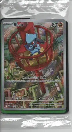 Riolu Black Star Promo 010 Mega Evolutions ETB Sealed Pack Pokemon - Image 1