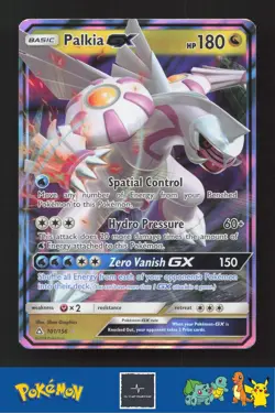 2018 Pokemon SM Ultra Prism 101/156 Palkia GX - Image 1
