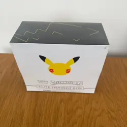 Pokemon Celebrations Elite Trainer Box ETB 25th Anniversary *Sealed* - Image 5