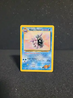 Pokemon Karte Misty's Cloyster - Near Mint - 29/132 Gym Heroes Set Austos - Image 1