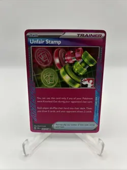 165/167 Unfair Stamp Prize Pack Series Stamped Play Pokemon TCG Ace Spec - Image 1