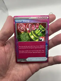 165/167 Unfair Stamp Prize Pack Series Stamped Play Pokemon TCG Ace Spec - Image 3