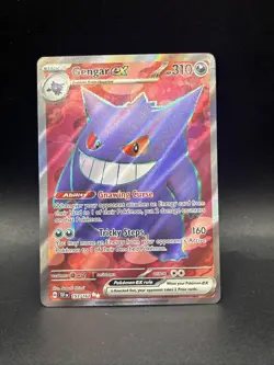 Pokemon Gengar EX Temporal Forces 193/162 Full Art Ultra Rare - Image 1