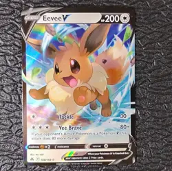 Pokemon TCG English Eevee V 108/159 Crown Zenith Full Art Holo Near Mint - Image 1