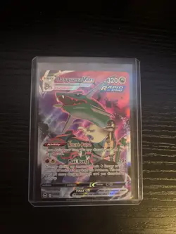 Pokemon TCG SWSH Silver Tempest Rayquaza VMAX TG20/TG30 Trainer Gallery Holo NM - Image 1