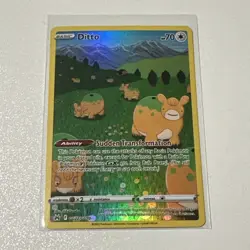 Ditto GG22/GG70 Pokemon TCG Ultra Rare Crown Zenith: Galarian Gallery Near Mint - Image 1