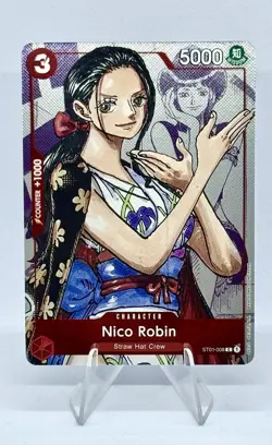 Nico Robin - ST01-008 (Alternate Art) - One Piece 25th Anniversary English NM - Image 2