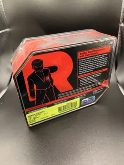 *SEALED* Pokemon TCG Team Rocket Mewtwo ex Tin [5 Booster Packs + Promo Card] - Image 2