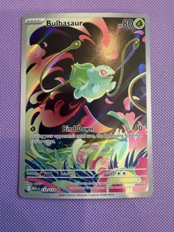 Bulbasaur 133/132 Mega Evolutions NM Pokemon TCG Card Non-Stamped - Image 1