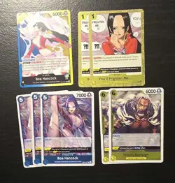 Boa Hancock One Piece The Azure Sea's Seven Deck Builder 8 Cards (OP14) - Image 1