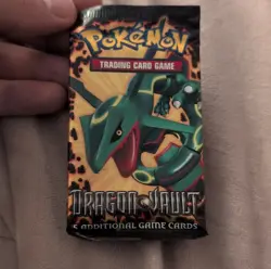 Pokemon TCG Dragon Vault Booster Pack Rayquaza 5 Cards Nintendo English - Image 1