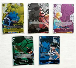 One Piece - Tournament Kit - 5 Card Winner's Bundle - Image 1