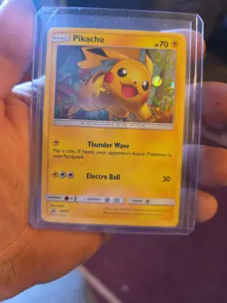 Pikachu SM76 Blackstar Promo Holo Rare Card NM/M Unplayed - Image 1
