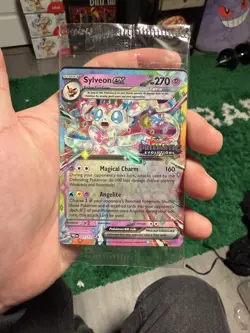 Sylveon Ex 041/131 - Pokemon Prismatic Evolutions - STAMPED PROMO CARD - SEALED - Image 1