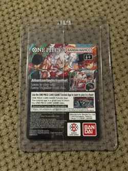 One Piece Monkey D Luffy US Voyage College Basketball Promo Card (Sealed) - Image 2