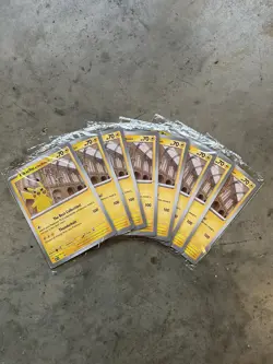 Pokemon Pikachu At The Museum Jumbo Promo Card Brand New x 8 - Image 1