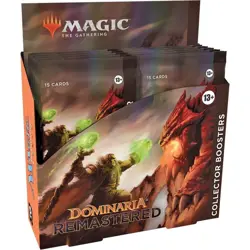 Magic The Gathering Dominaria Remastered Booster Box - 12 Packs - Image 1