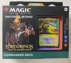 MTG The Hosts Of Mordor LOTR Commander Deck *New* Lord Of The Rings Free Ship - Image 2