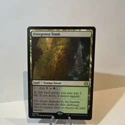 Magic The Gathering Overgrown Tomb ECL 0266 Rare. ! Free Shipping! - Image 1