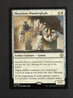 Magic The Gathering Illustrious Wanderglyph The Lost Caverns Of Ixalan Non-foil - Image 1