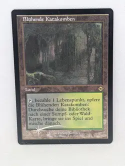 Verdant Catacombs Retro Foil Etched Modern Horizons 2 MTG Magic Gathering GERMAN - Image 1
