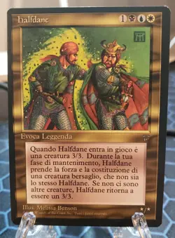 Magic The Gathering Halfdane Legends Near Mint Italian - Image 1