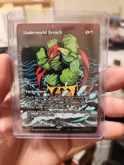 Underworld Breach Borderless Teenage Mutant Ninja Turtles MTG TMNT - Image 1