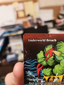 Underworld Breach Borderless Teenage Mutant Ninja Turtles MTG TMNT - Image 3