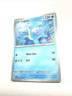 LAPRAS - 031/142 - Stellar Crown - Pokemon Card - NM - Image 1