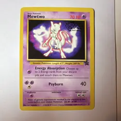 Pokemon Mewtwo Movie Promo 03/53 Wotc Promo Regular Basic 70 HP Psyburn - Image 1