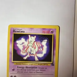 Pokemon Mewtwo Movie Promo 03/53 Wotc Promo Regular Basic 70 HP Psyburn - Image 2